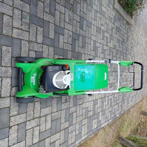 Viking grasmachine MB 650 VQ, Tuin en Terras, Grasmaaiers, Gebruikt, Benzine-grasmaaier, 40 t/m 49 cm, Cirkelmaaier, Opvangbak