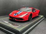 Ferrari 458 Speciale Novitec stage 2 1:18 NIEUW !, Overige merken, ., Nieuw, Ophalen of Verzenden