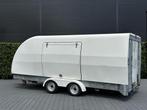 PRG TRACSPORTER DUBBELAS GESLOTEN AUTOTRAILER BRUTO 2600 KG, Gebruikt
