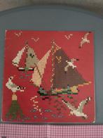 Mies Bloch vintage kaart + borduurpatroon zeilboot, Ophalen of Verzenden, Patroon