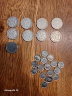 8 Zilveren en 1 Nikkelen Gulden, Ophalen of Verzenden, Koningin Juliana, 1 gulden, Zilver