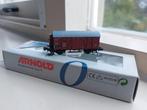 !!! Arnold 4411 gedekte bagagewagon met remmershuisje netjes, Arnold, Gelijkstroom, Wagon, Ophalen of Verzenden