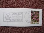 Denemarken bloemen, stempel Posthoorn, Verzenden, Denemarken, Gestempeld