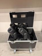 4 x Showtec Shark Spot One in flight case, Muziek en Instrumenten, Licht en Laser, Ophalen, Zo goed als nieuw, Licht, Kleur