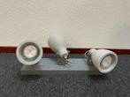 Trio industriële  plafondlamp, beton grijs, Ophalen of Verzenden, Zo goed als nieuw, Metaal, Industrieel
