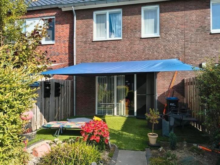 SCHADUWDOEK 3,5 X 4,5 M, Tuin en Terras, Schaduwdoeken, Gebruikt, Ophalen of Verzenden