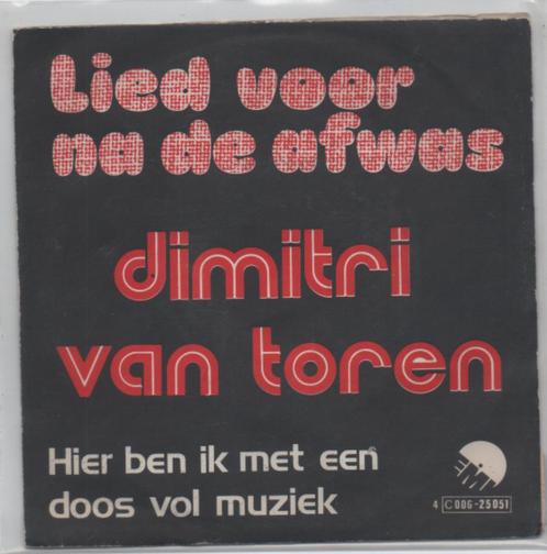 Dimitri van Toren- Lied voor na de Afwas, Cd's en Dvd's, Vinyl | Nederlandstalig, Gebruikt, Levenslied of Smartlap, Overige formaten