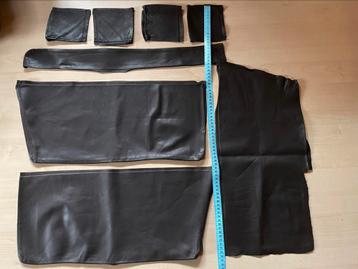 Tk donkerbruine lappen leder voor hobby, creatief gebruik beschikbaar voor biedingen