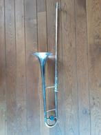 Antoine Courtois (Gaudet) trombone, verzilverd., Muziek en Instrumenten, Blaasinstrumenten | Trombones, Ophalen of Verzenden, Zo goed als nieuw