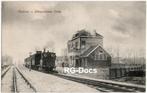 Ansichtkaart - Briefkaart Trein Station Diepenveen Oost 1922, Ophalen of Verzenden, Voor 1920, Gelopen, Overijssel