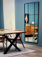 Spiegel zwart staal 80x180, Huis en Inrichting, Woonaccessoires | Spiegels, Ophalen, Zo goed als nieuw, 75 tot 100 cm, 150 tot 200 cm
