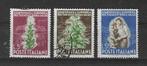 Italië Michel 802-804 gestempeld, Ophalen of Verzenden, Postfris