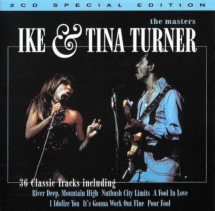 2CD: Ike & Tina Turner – The Masters (ZGAN), Cd's en Dvd's, Cd's | Rock, Zo goed als nieuw, Poprock, Ophalen of Verzenden