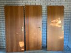 Binnendeuren met houtfineer - GRATIS, Doe-het-zelf en Verbouw, Deuren en Horren, Ophalen, Minder dan 80 cm, Binnendeur, Minder dan 200 cm