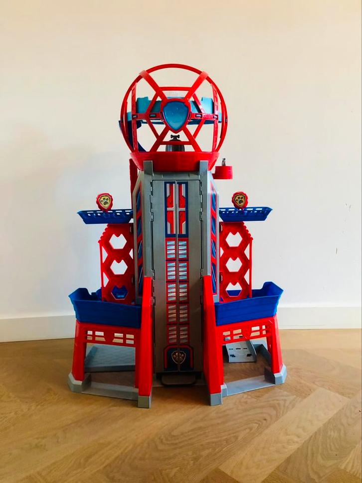 Paw Patrol Hoofdkwartier speelset, Kinderen en Baby's, Speelgoed | Actiefiguren, Zo goed als nieuw, Ophalen