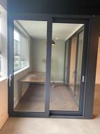 Kozijn met schuifdeuren. Nieuw uit de showroom., Doe-het-zelf en Verbouw, Kozijnen en Schuifpuien, Ophalen, Aluminium, Zo goed als nieuw