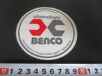 sticker gouda uitzendburo BENCO landelijk gevestigd *, Verzamelen, Ophalen, Zo goed als nieuw, Bedrijf of Vereniging