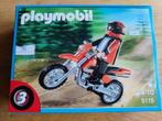 Nieuw Playmobil 5115 crossmotor met bestuurder, Ophalen of Verzenden, Nieuw, Complete set