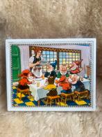 Vintage houten blokken puzzel ‘60, Ophalen of Verzenden, 10 tot 50 stukjes, Zo goed als nieuw