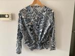 Luchtige zomerse blouse maat S, Ophalen of Verzenden, Zo goed als nieuw, Blauw