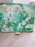 Olifant acryl op canvas, Ophalen
