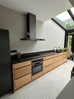 KVIK Oakwood keuken 1 jaar oud (massief eiken), Huis en Inrichting, Ophalen, Overige kleuren, Enkelwandige keuken, Zo goed als nieuw