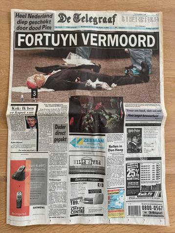 De Telegraaf - 7 mei 2002 beschikbaar voor biedingen