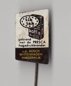 TikTak Koffie vd Bosch Wittenhagen Harderwijk speldje, Verzamelen, Gebruikt, Niet vindbaar, Niet vindbaar, Speldje of Pin
