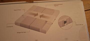 Bedbinder 50cm nieuw in doos beschikbaar voor biedingen