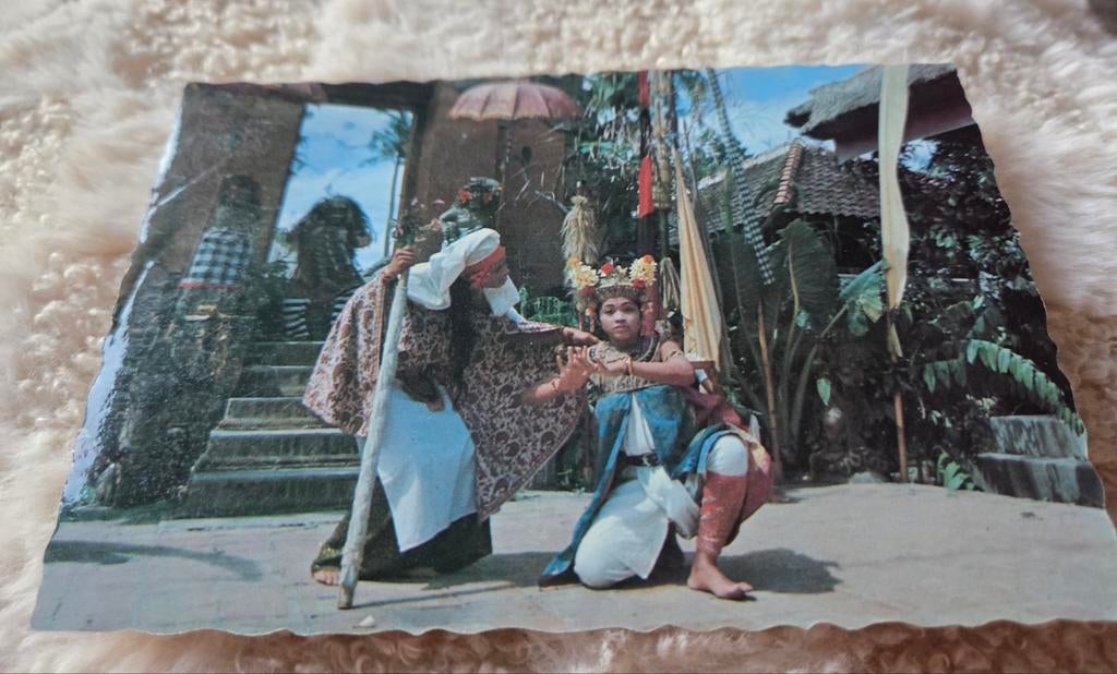 Balinese Barong-dansvoorstelling - Bali - Indonesië, Verzenden, Gelopen, Buiten Europa