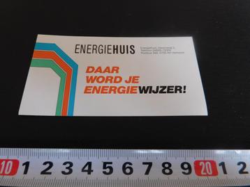 sticker Helmond Energiehuis daar word je energie wijzer !  beschikbaar voor biedingen