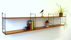 Vintage WHB wandrek boekenrek design teakhout, Huis en Inrichting, Ophalen of Verzenden, Gebruikt
