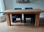 Houten eettafel, Ophalen, 200 cm of meer, 50 tot 100 cm, Zo goed als nieuw