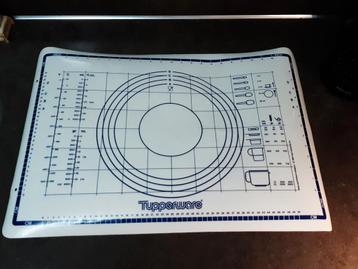 Tupperware bakmat / bak placemat blauw beschikbaar voor biedingen