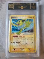 Pokemon Jolteon Gold star 101/108 AP graded A Authantic, Ophalen of Verzenden, Zo goed als nieuw, Losse kaart