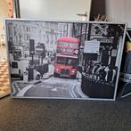 Grote lijst met de rode dubbeldekker, Ophalen, Minder dan 50 cm, Minder dan 50 cm, Print