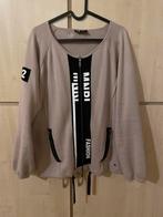 Zo goed als nieuw. monari vest / beige /zwart / mt 38, Kleding | Dames, Maat 38/40 (M), Monari, Beige, Ophalen of Verzenden