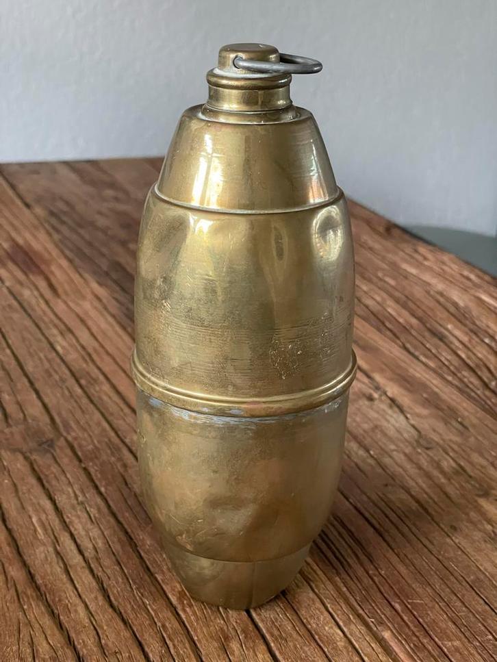 Antiek Messing Kruikje - Begin 1900, Antiek en Kunst, Antiek | Koper en Brons, Brons, Verzenden