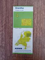 ANWB toeristenkaart 4 - Drenthe midden en zuid - 1981, Verzamelen, Ophalen, Gebruikt