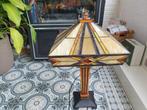 Tiffany tafel lamp., Ophalen of Verzenden, Zo goed als nieuw, Rond