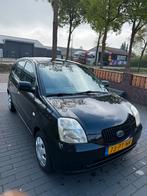 Kia Picanto 1.0 2004 Zwart, Auto's, Voorwielaandrijving, 836 kg, 4 cilinders, 400 kg