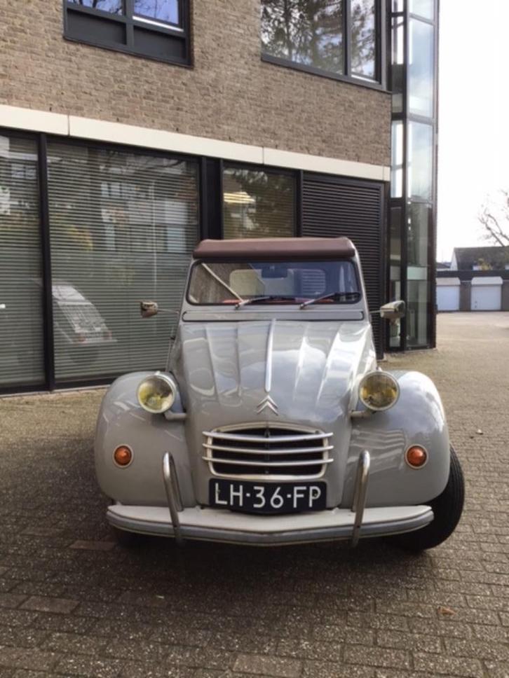 Citroën 2CV 0.6 1984 Grijs, Auto's, Citroën, Particulier, 2CV, Airconditioning, Open dak, Radio, Benzine, Euro 3, Hatchback, Handgeschakeld