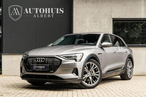Audi e-tron e-tron 55 quattro Black S Interior B&O 360c 21', Auto's, Audi, Bedrijf, Te koop, e-tron, 360° camera, 4x4, ABS, Achteruitrijcamera