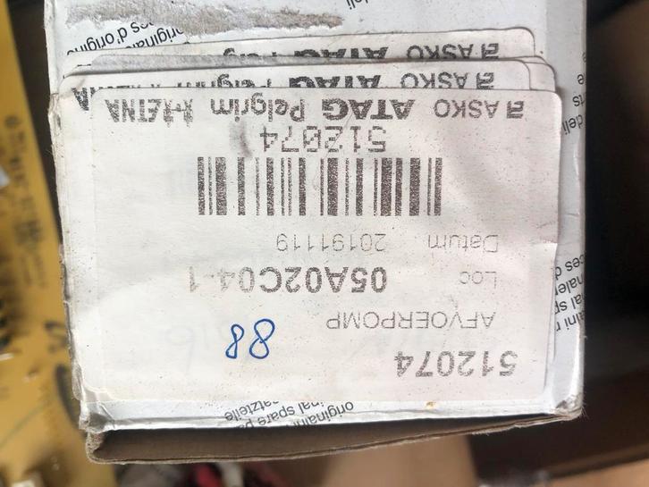 Diverse onderdelen tbv ATAG PELGRIM ETNA, Witgoed en Apparatuur, Vaatwasmachines, Nieuw, Inbouw, 45 tot 60 cm, Ophalen