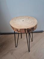Houten bijzettafeltje, Ophalen, Minder dan 45 cm, Minder dan 55 cm, Gebruikt
