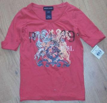 *SALE* Ralph Lauren meisjes shirt maat 104 *NieuW*  beschikbaar voor biedingen