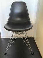 3 vitra eames DSR design eetkamerstoelen, Ophalen, Gebruikt, Drie, Zwart