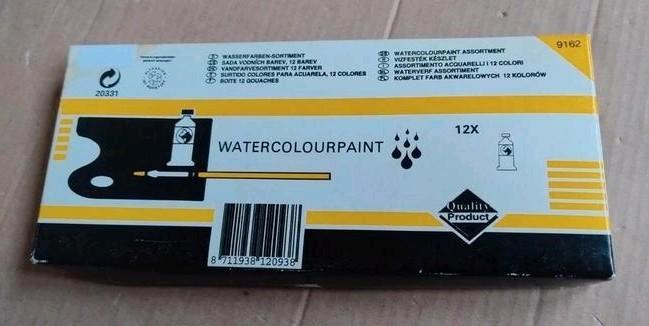 Marie's Water Colours - 12 tubes waterverf, Hobby en Vrije tijd, Schilderen, Zo goed als nieuw, Waterverf, Ophalen of Verzenden