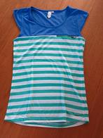 Blauw/groen/witte top, Garcia, maat S, Blauw, Ophalen of Verzenden, Gedragen, Garcia