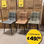 Leegverkoop eetkamerstoelen nu €49,95, Huis en Inrichting, Stoelen, Ophalen of Verzenden, Nieuw